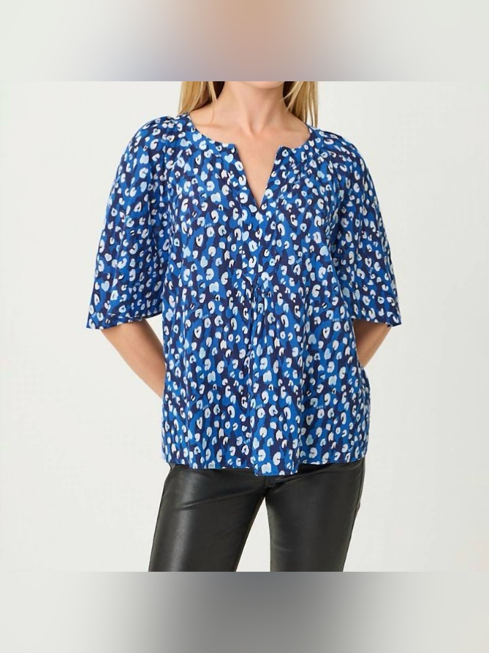 Lilly Pulitzer Wilmer Short Sleeve Top Size L BNWT